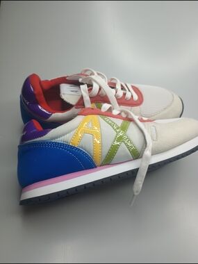 Armani Exchange Multicolor Women’s Retro Runner Sneakers Size 7